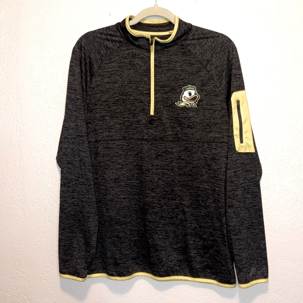 Colosseum Oregon Ducks lightweight quarter zip